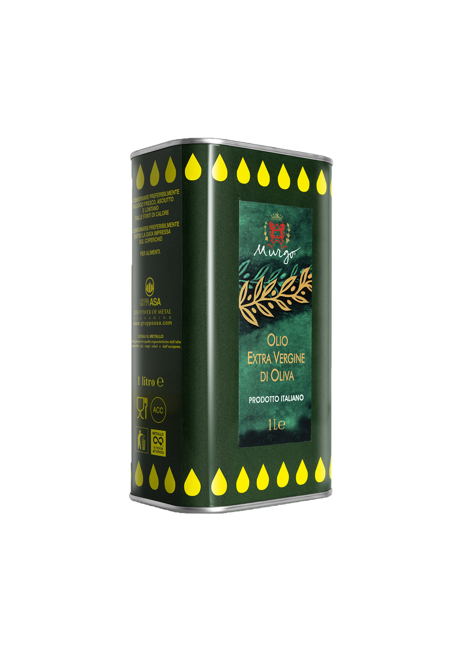 Italian Extra Virgin Olive Oil 1L - il-Qronfla